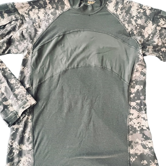 MASSIF Army Combat Shirt Digital Desert Camo Compression Size XL - Picture 4 of 13